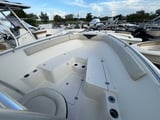 Boat cockpit seating area