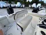 Center console boat interior seating